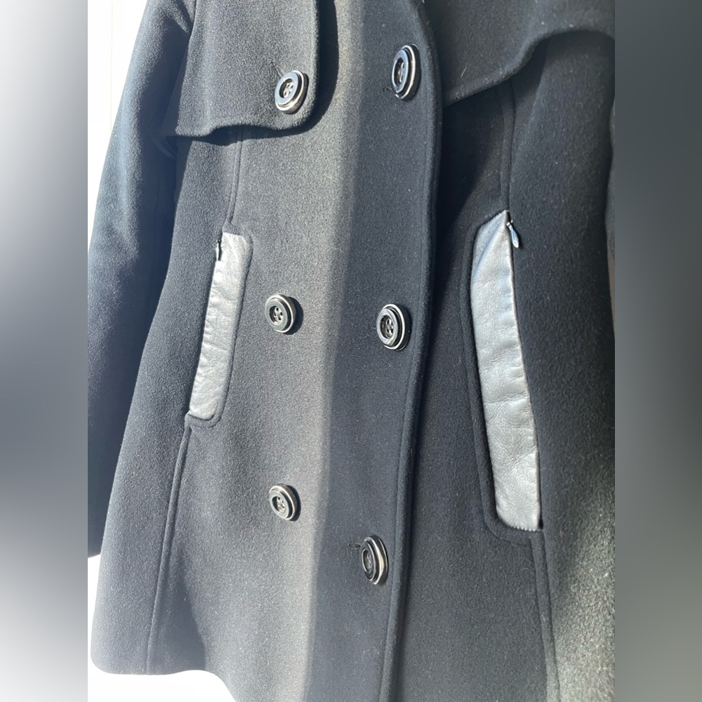 Mackage Double-Breasted Pea Coat - Picture 5 of 10